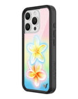 Wildflower iPhone case 16 Pro Pastel Plumeria Flowers Cute