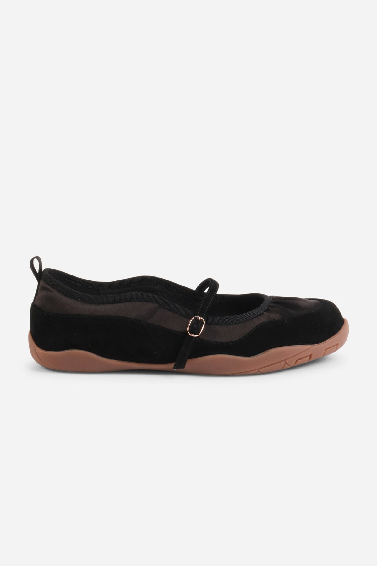 Intentionally Blank - Pulse Suede Mary Jane Ballet Sneaker -