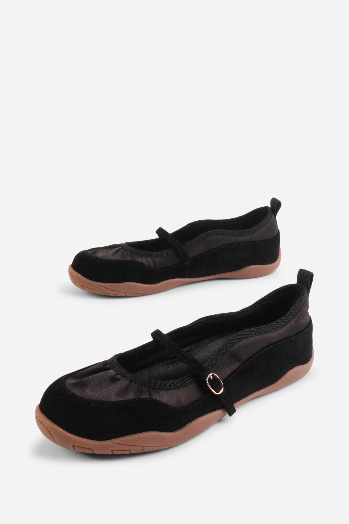Intentionally Blank - Pulse Suede Mary Jane Ballet Sneaker -