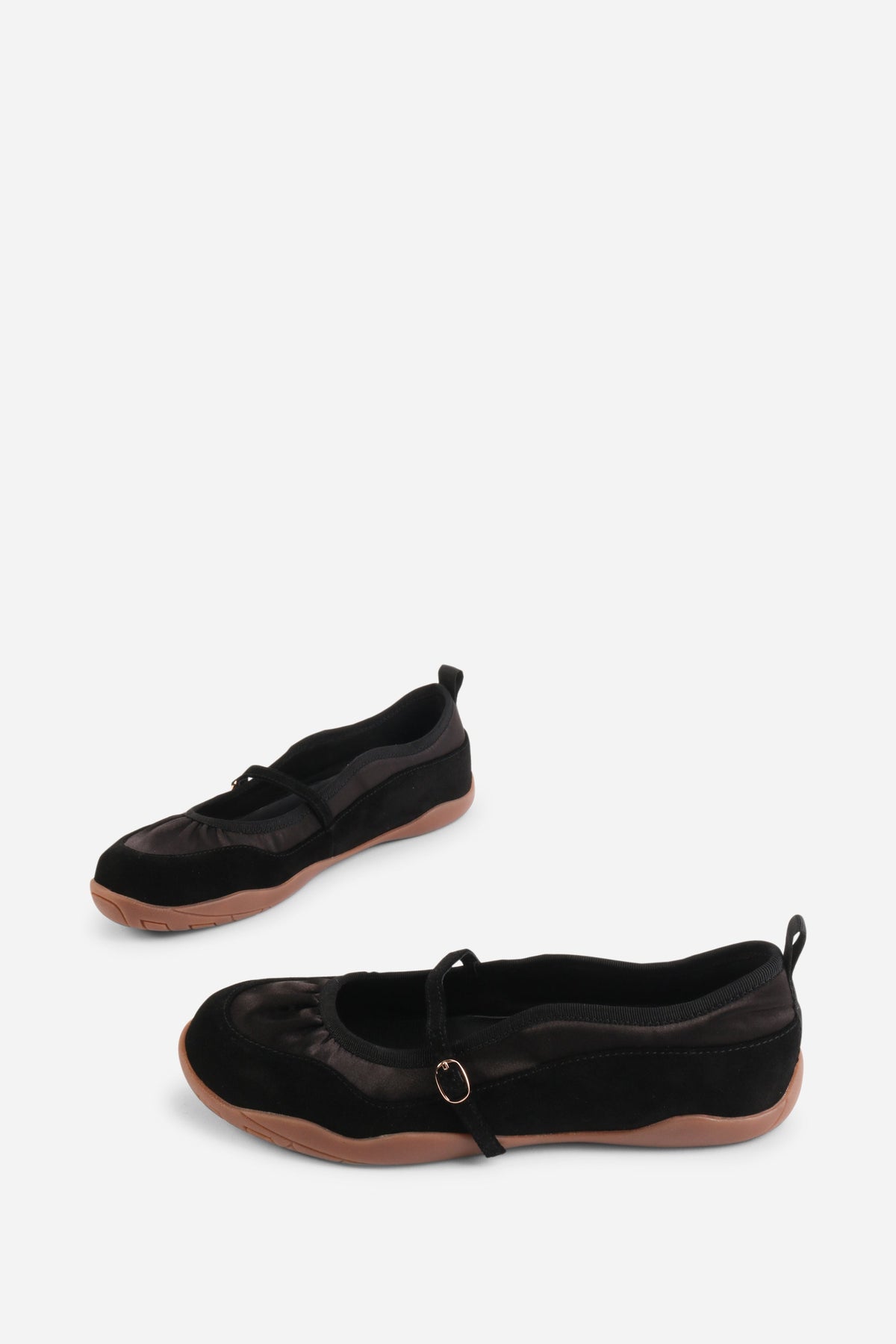 Intentionally Blank - Pulse Suede Mary Jane Ballet Sneaker -