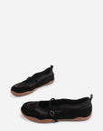 Intentionally Blank - Pulse Suede Mary Jane Ballet Sneaker -