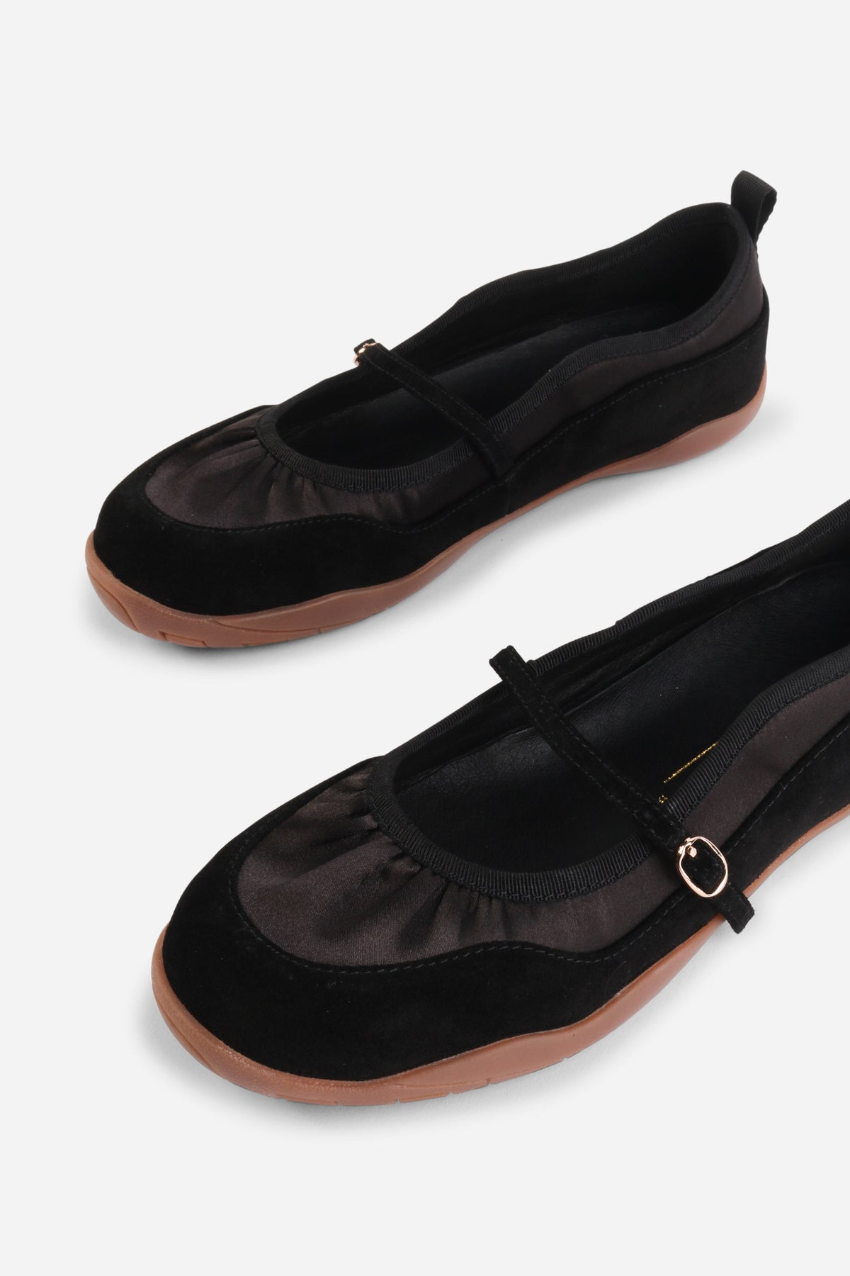 Intentionally Blank - Pulse Suede Mary Jane Ballet Sneaker -
