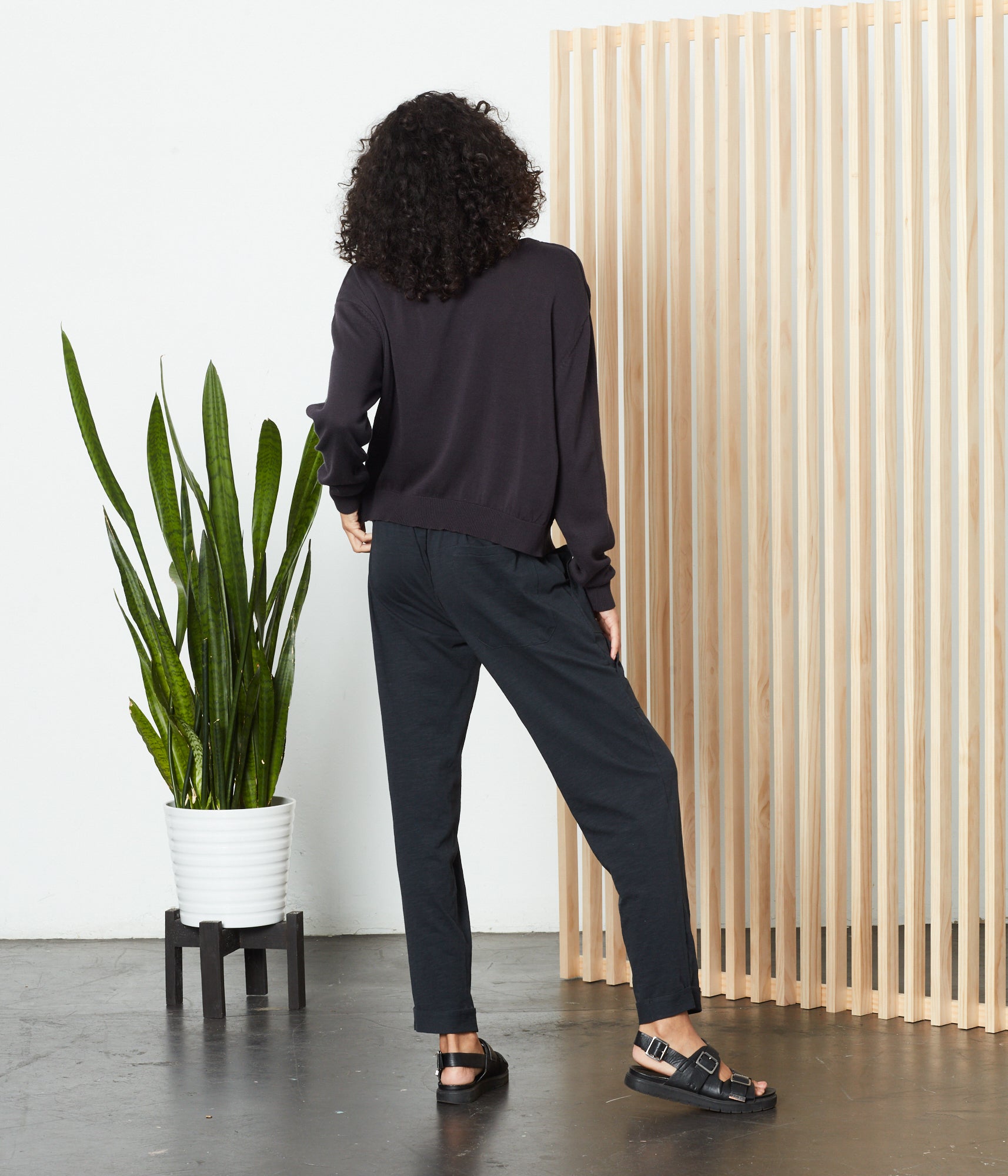 Known Supply - Palmer Sweater - Washed Black -