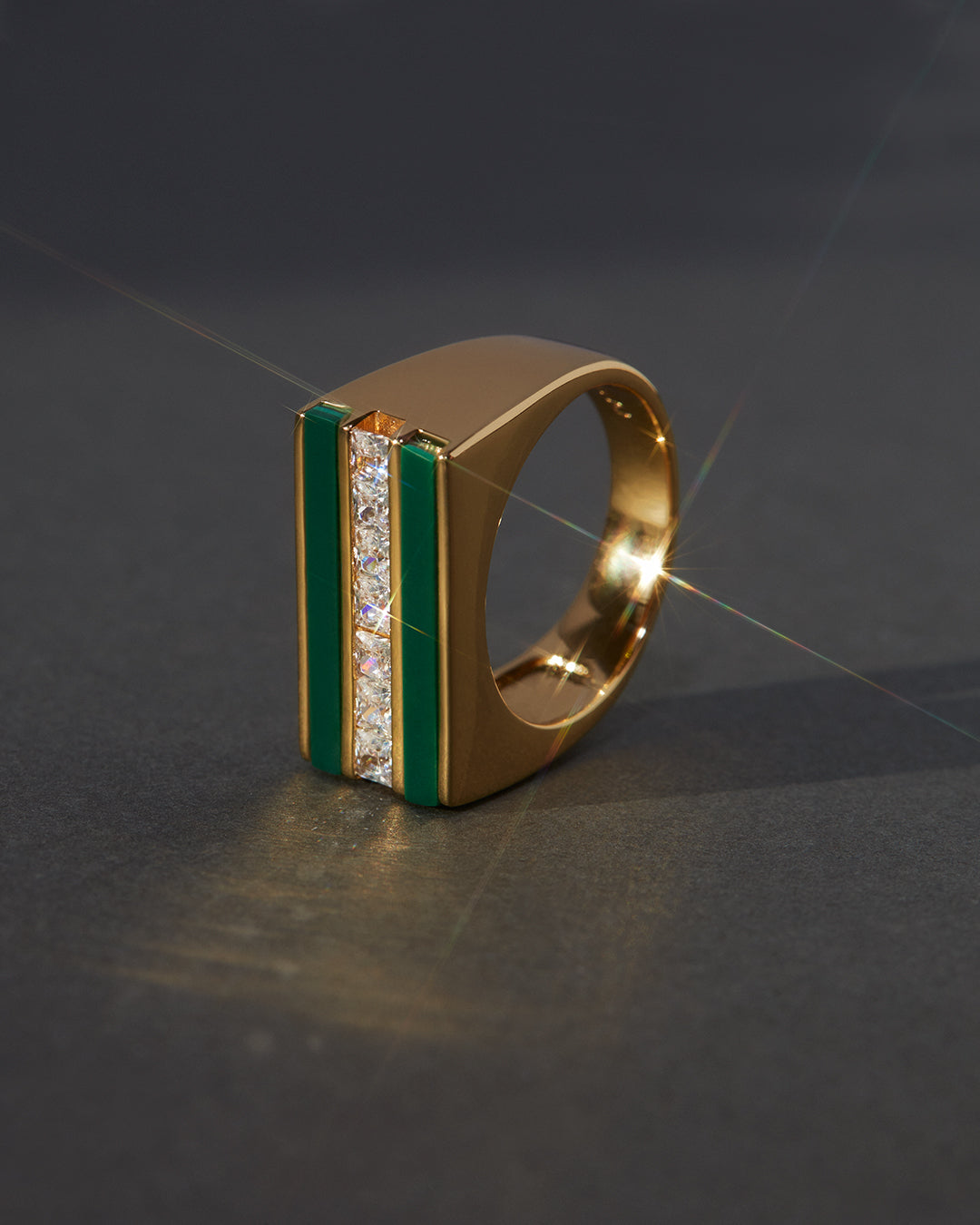 Luv Aj - Panini Ring- Malachite -