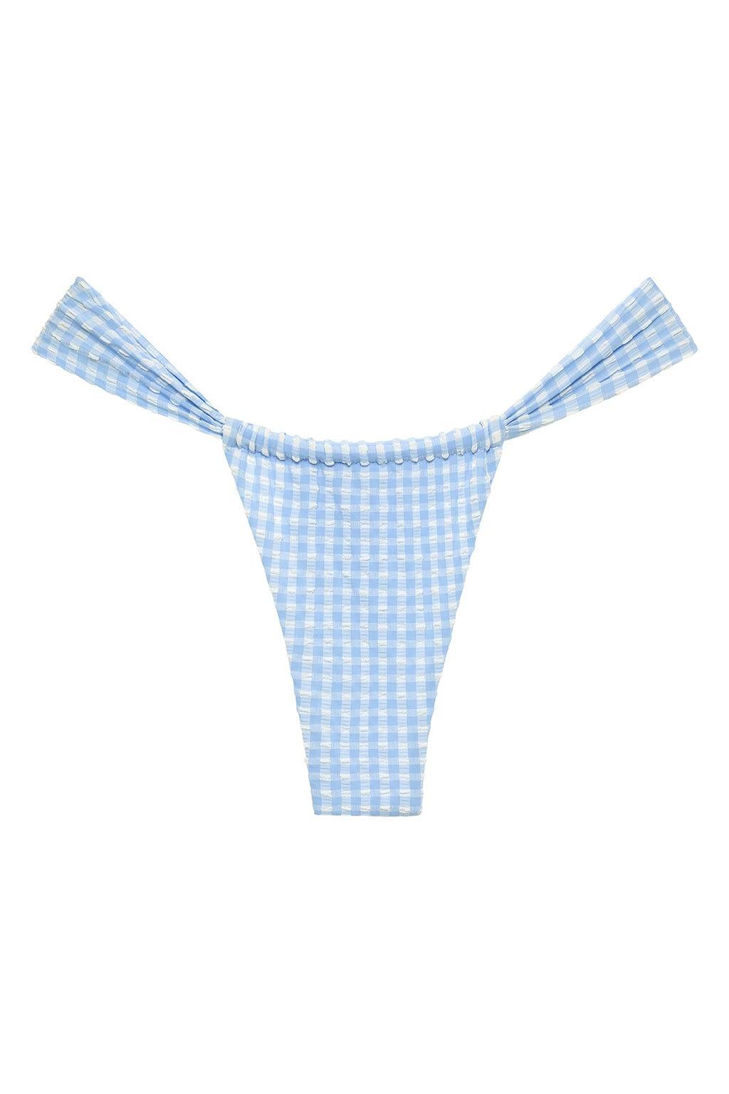 Montce - Peri Micro Gingham Sandra Bikini Bottom -