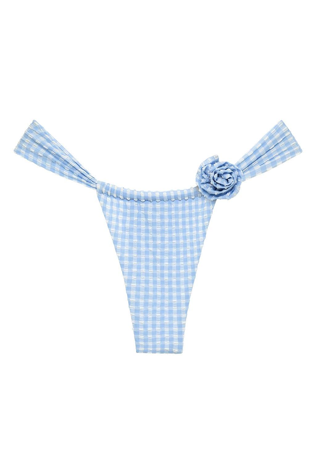 Montce - Peri Micro Gingham Sandra Bikini Bottom -