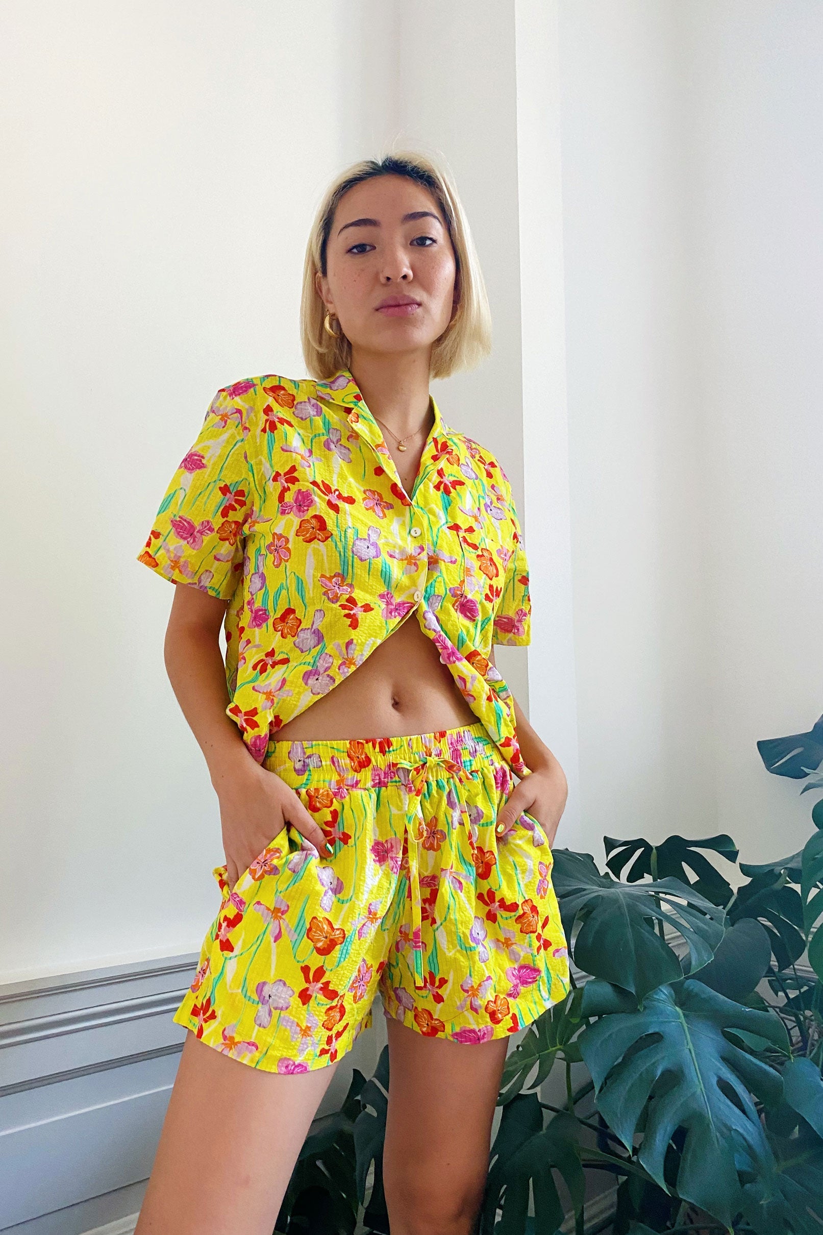 WRAY - Short Lounge Set - Iris -