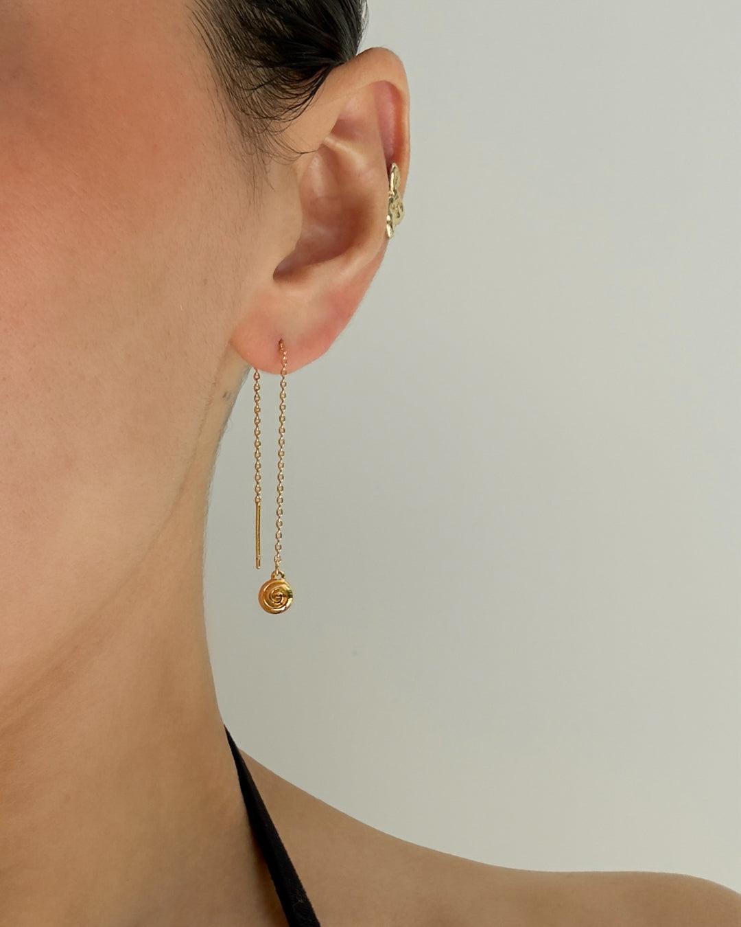 Luv Aj - Seashell Threader Earrings -