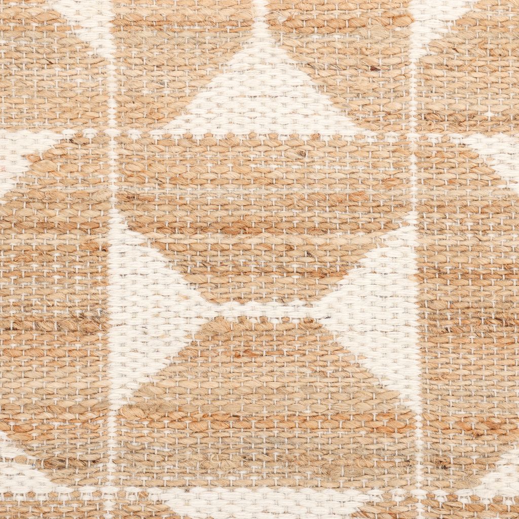 Solo Rugs - Elle Hand Woven Contemporary Transitional Jute Runner -
