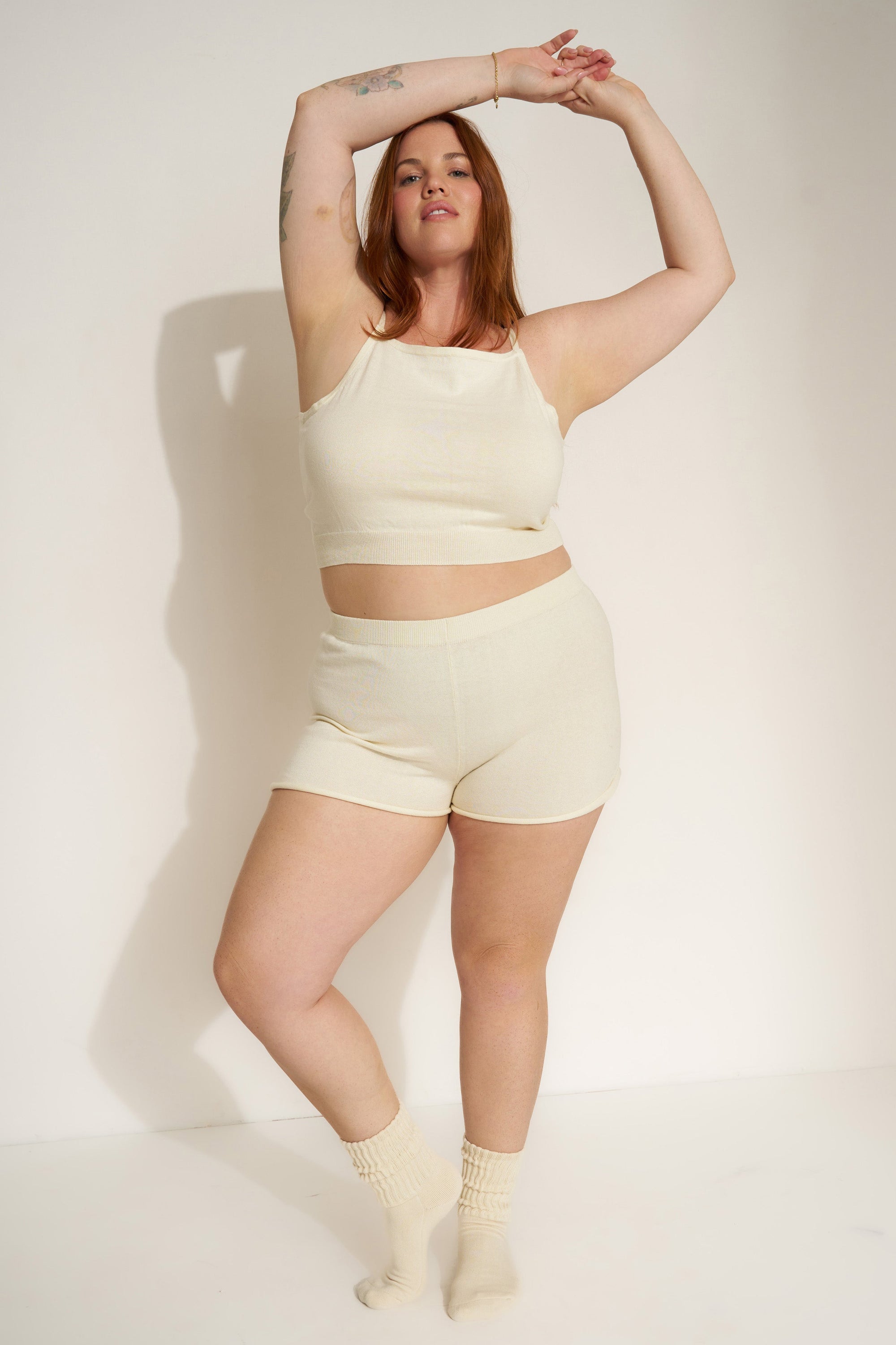 Callahan Knitwear - The Short - Creme -