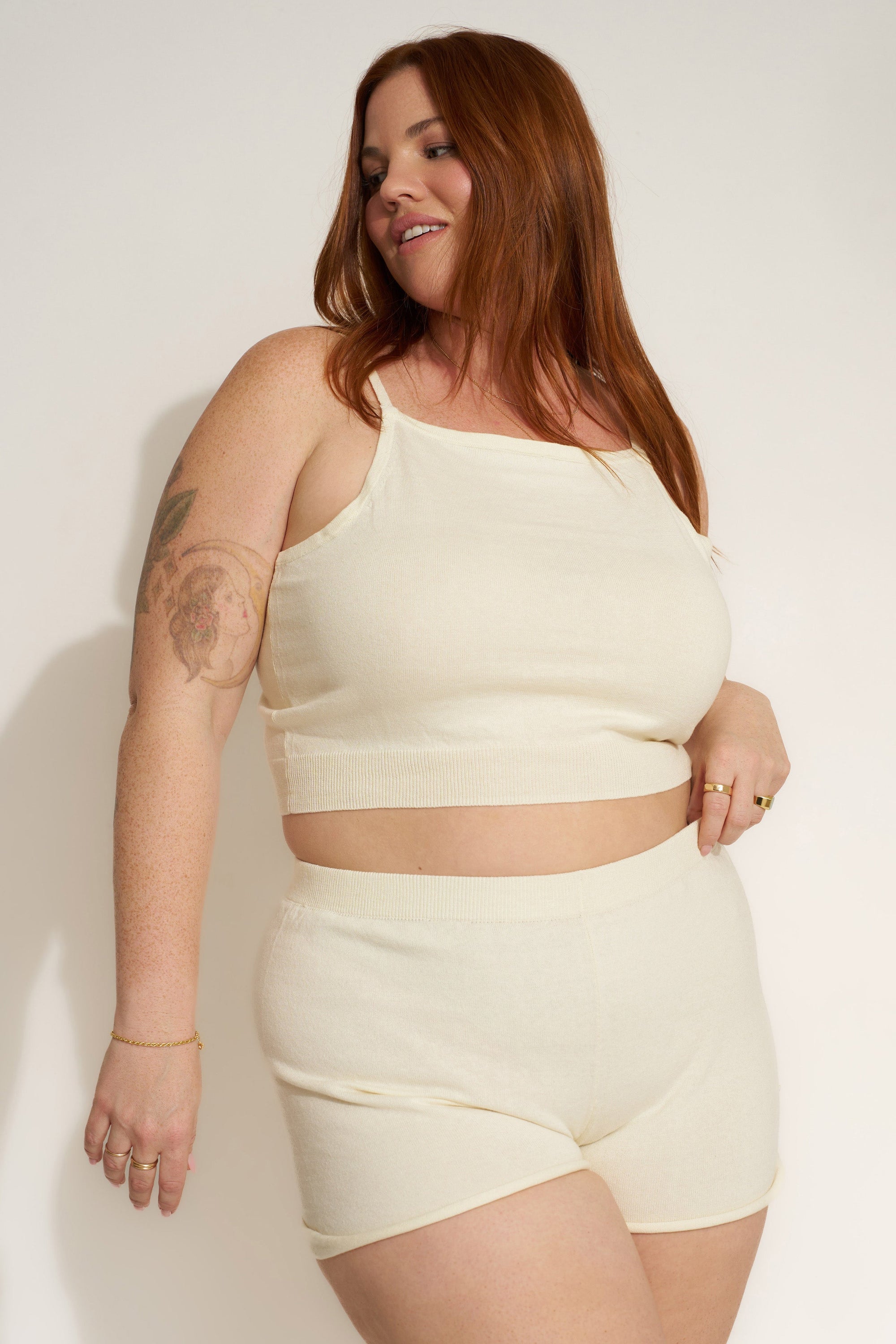 Callahan Knitwear - The Tank - Creme -