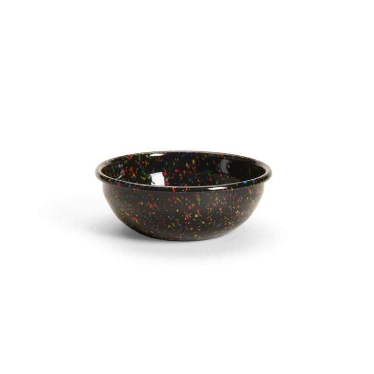 Crow Canyon Home - Rainbow Falls 24 oz Cereal Bowl, Black -