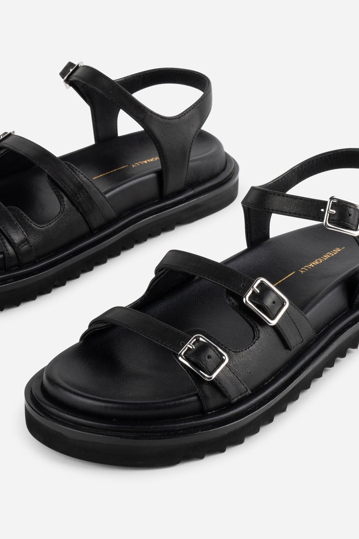 Intentionally Blank - Ricoya Leather Sandal -