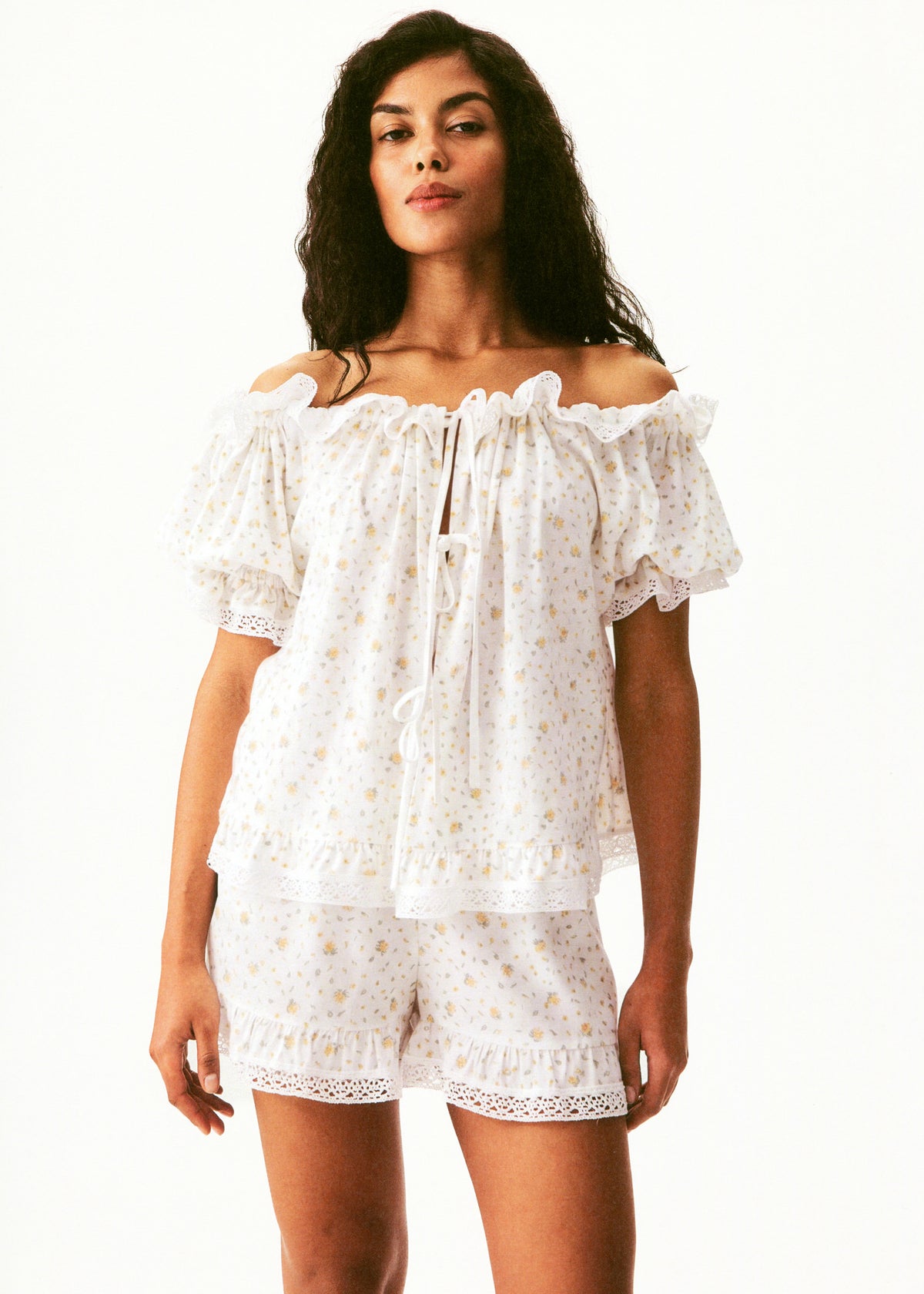 Sleeper - Romantica Set with Short in Mimosa -