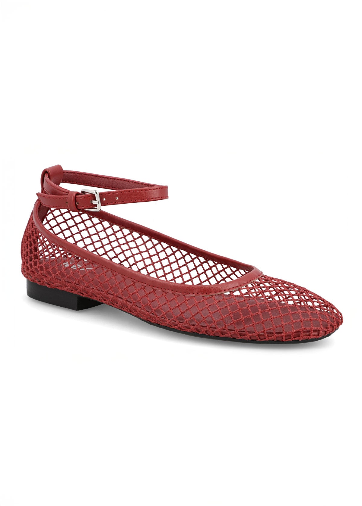 Roz Flat - Red Mesh