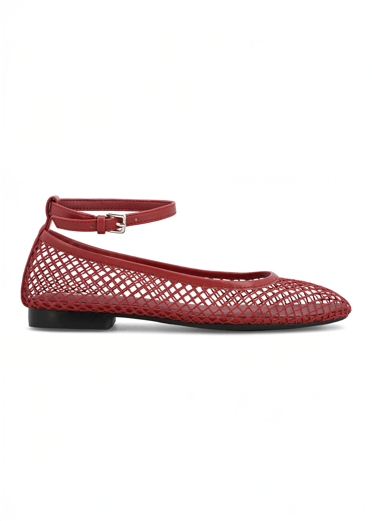 Roz Flat - Red Mesh