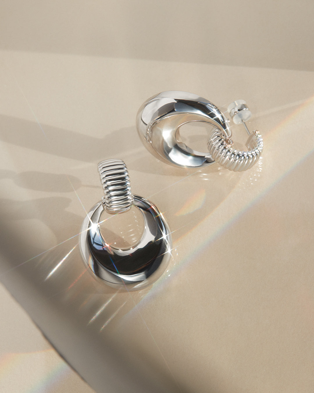 Luv Aj - Remy Doorknocker Hoops -