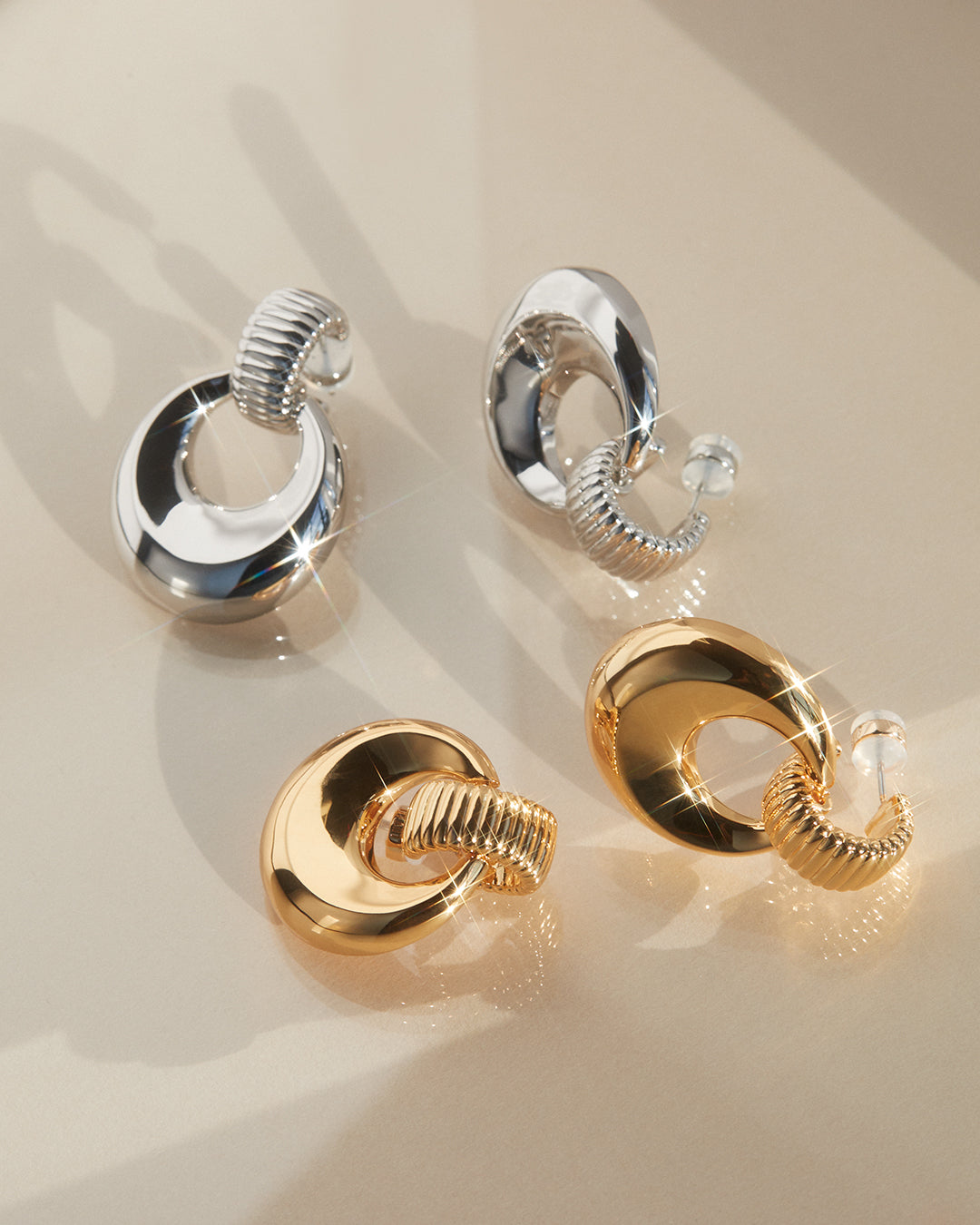 Luv Aj - Remy Doorknocker Hoops -
