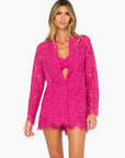 JBQ - Emerson Blazer - Fuchsia -