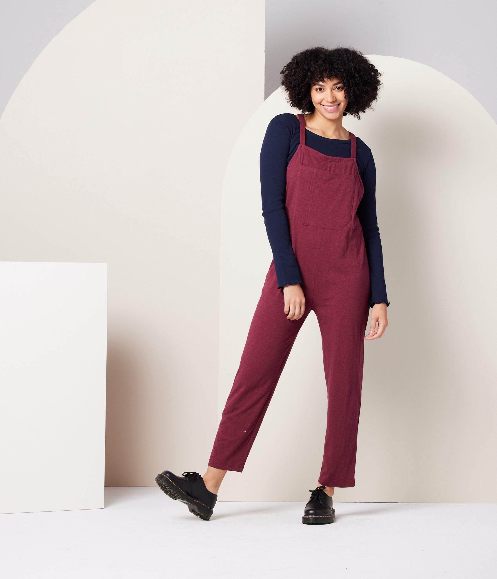 Known Supply - Rhythm Overall - Burgundy -