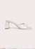 By Far - Romy Oatmilk Patent Leather -