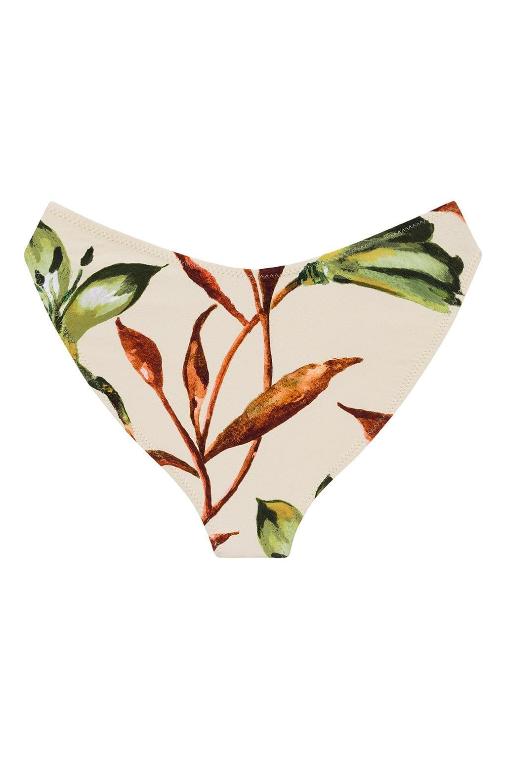Montce - Rooted Floral Added Coverage Lulu Bikini Bottom -