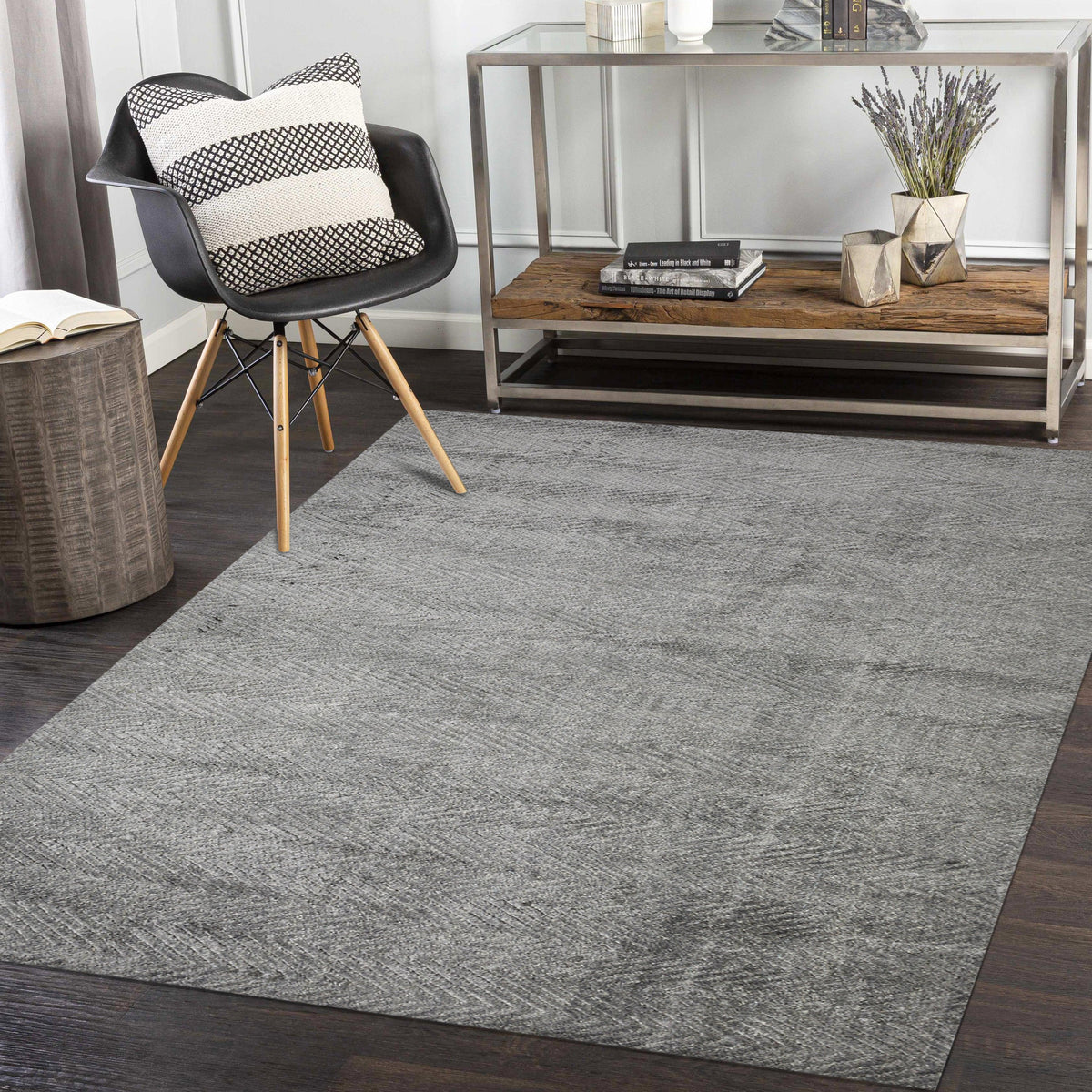 Solo Rugs - Chevelle Hand Loomed Contemporary Modern Area Rug -