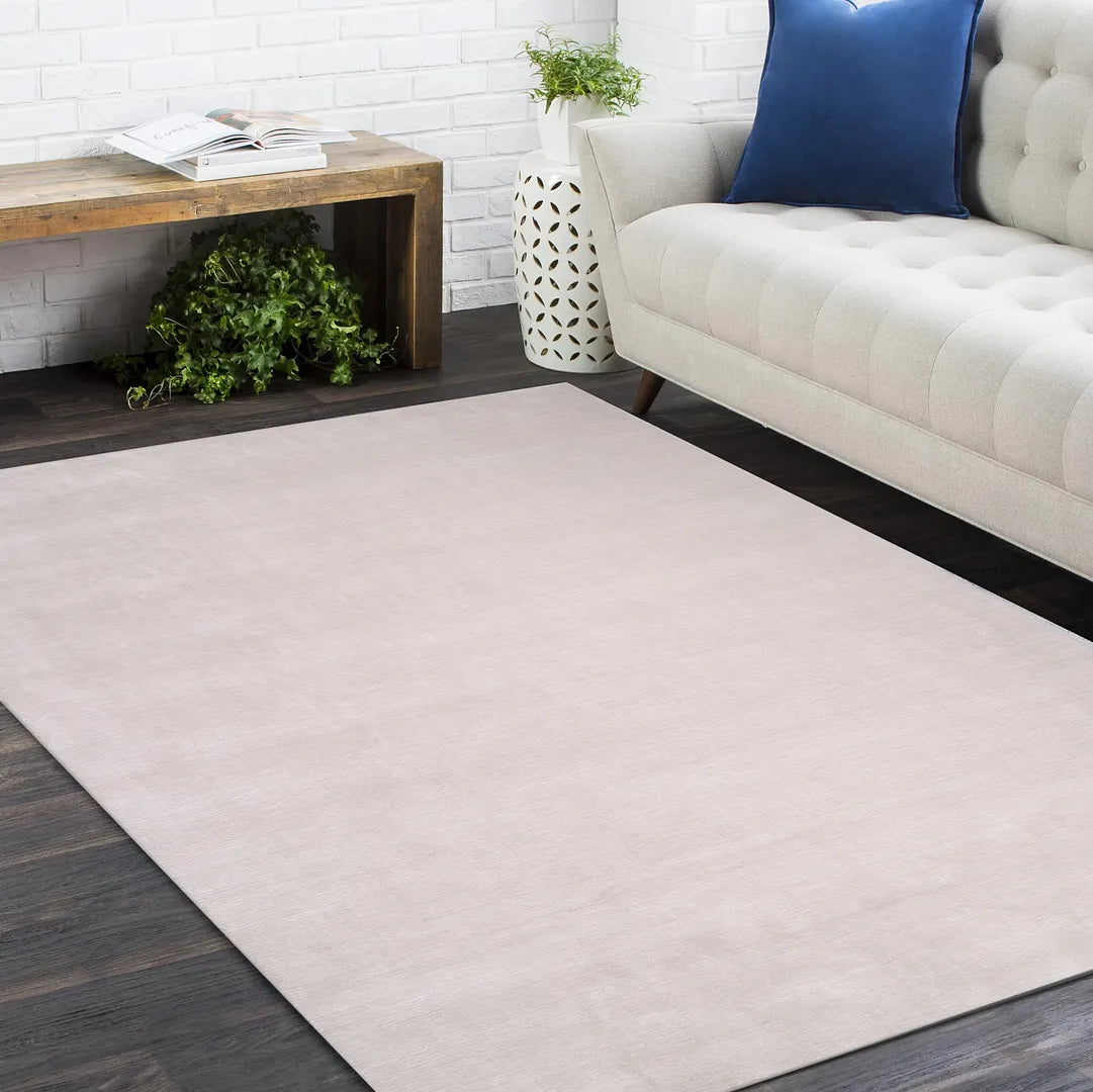 Solo Rugs - Lodhi Hand Loomed Contemporary Solid Area Rug -