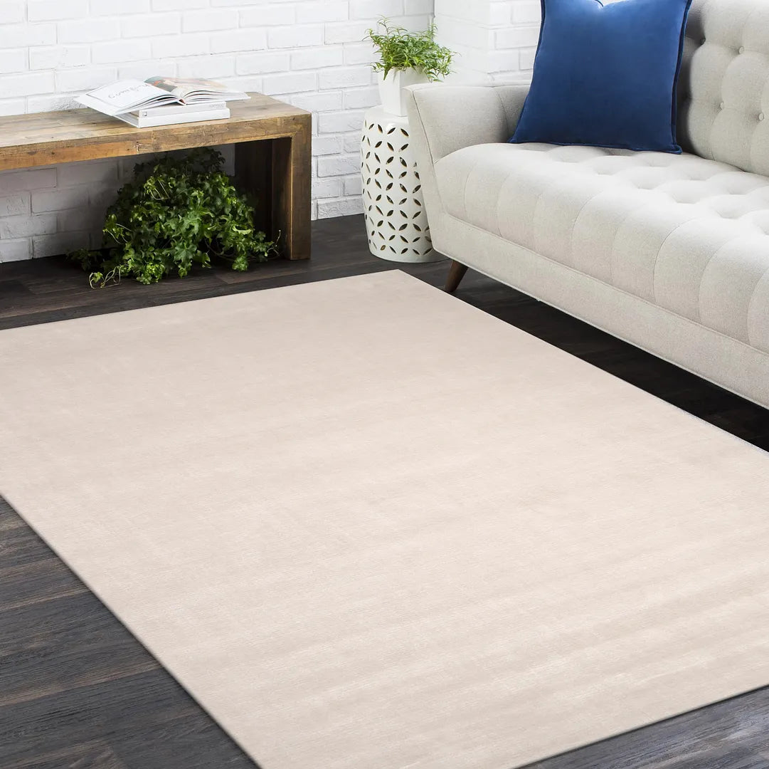 Solo Rugs - Lodhi Hand Loomed Contemporary Solid Area Rug -