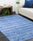 Solo Rugs - Harbor Hand Loomed Contemporary Solid Area Rug -
