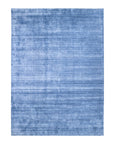 Solo Rugs - Harbor Hand Loomed Contemporary Solid Area Rug - Blue Modern - Contemporary