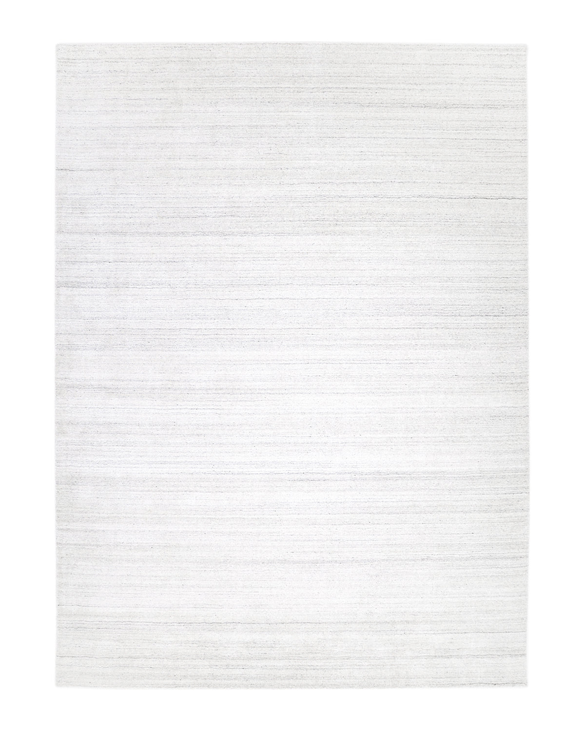 Solo Rugs - Harbor Hand Loomed Contemporary Solid Area Rug - Ivory Modern - Contemporary