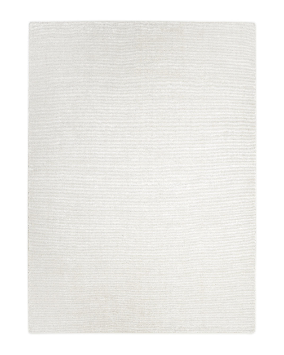 Solo Rugs - Cordi Hand Loomed Contemporary Solid Area Rug - Ivory Modern - Contemporary