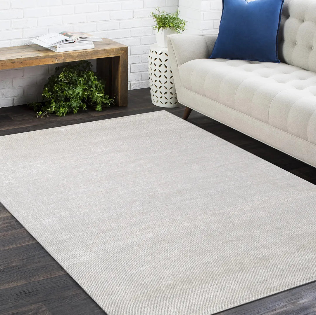 Solo Rugs - Cordi Hand Loomed Contemporary Solid Area Rug -