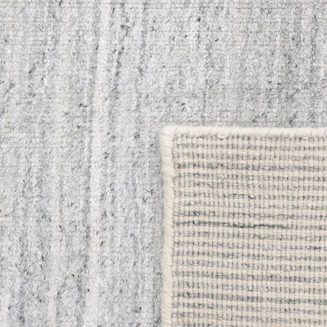 Solo Rugs - Halsey Hand-Knotted Contemporary Solid Area Rug -