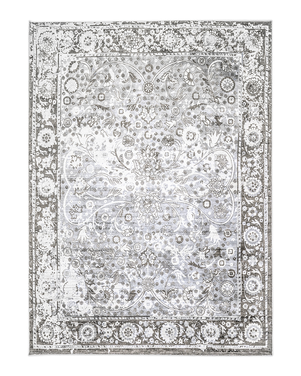 Solo Rugs - Royal Hand Loomed Contemporary Transitional Area Rug - Shadow Modern - Contemporary