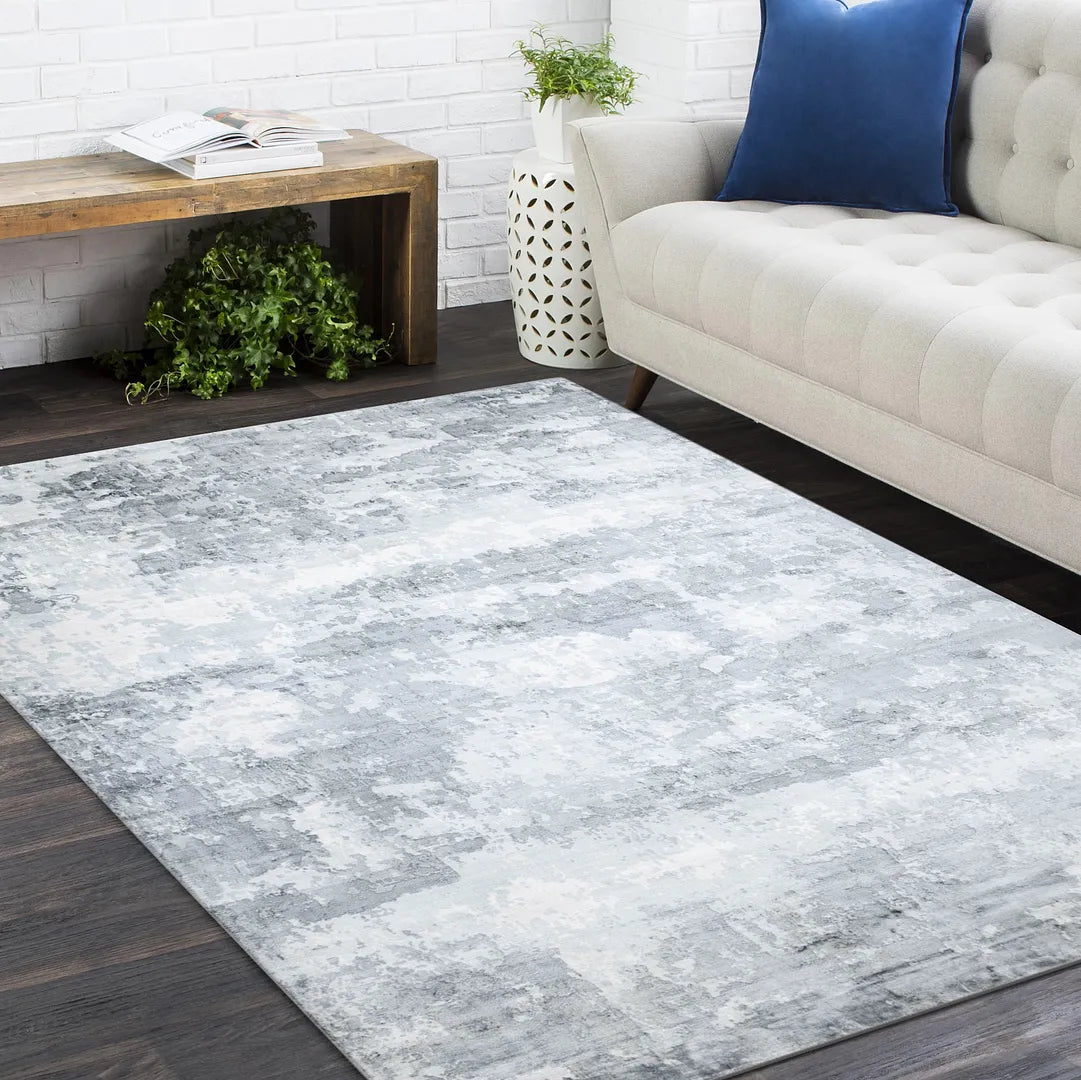 Solo Rugs - Elbrus Hand Loomed Contemporary Abstract Area Rug -