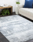 Solo Rugs - Elbrus Hand Loomed Contemporary Abstract Area Rug -