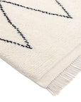 Solo Rugs - Shaggy Moroccan Hand-Knotted Bohemian Area Rug -