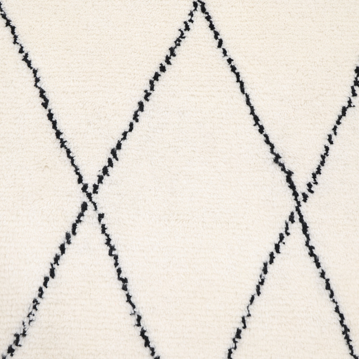 Solo Rugs - Shaggy Moroccan Hand-Knotted Bohemian Area Rug -