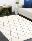 Solo Rugs - Shaggy Moroccan Hand-Knotted Bohemian Area Rug -