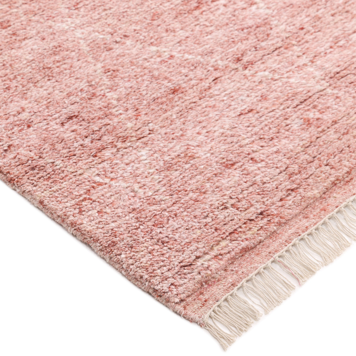 Solo Rugs - Shaggy Moroccan Hand-Knotted Bohemian Area Rug -