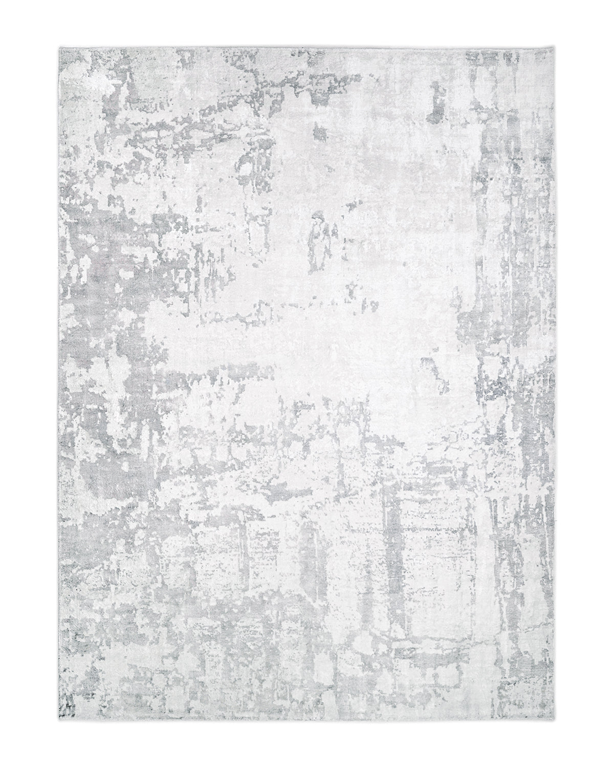 Solo Rugs - Blush Hand Loomed Contemporary Abstract Area Rug - Gray Modern - Contemporary