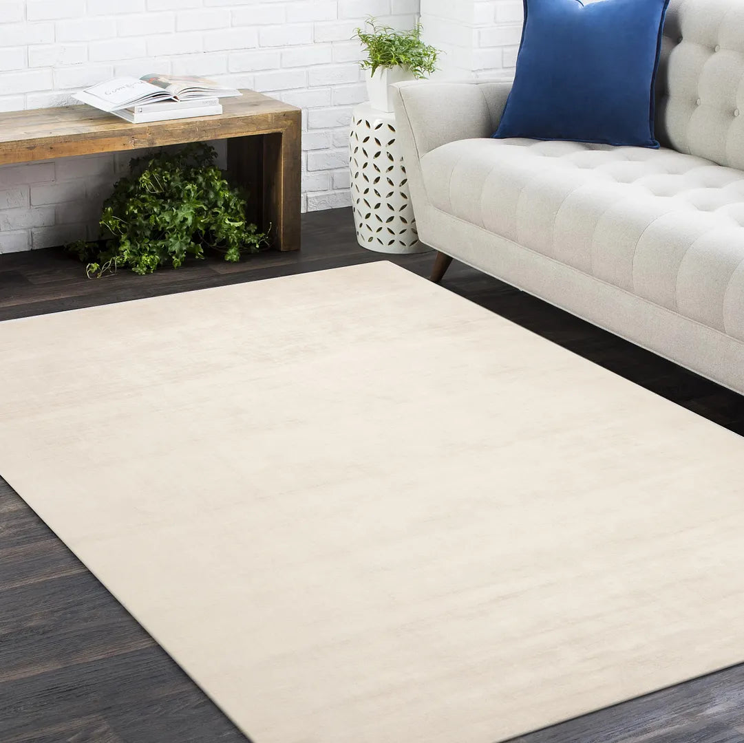 Solo Rugs - Milo Hand Loomed Contemporary Solid Area Rug -