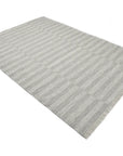 Solo Rugs - Louella Hand Woven Contemporary Flatweave Area Rug -
