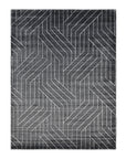 Solo Rugs - Kali Hand Loomed Contemporary Modern Area Rug - Gray Modern - Contemporary