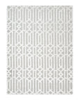 Solo Rugs - Rae Hand Loomed Contemporary Transitional Area Rug - 5X8 Gray Modern - Contemporary