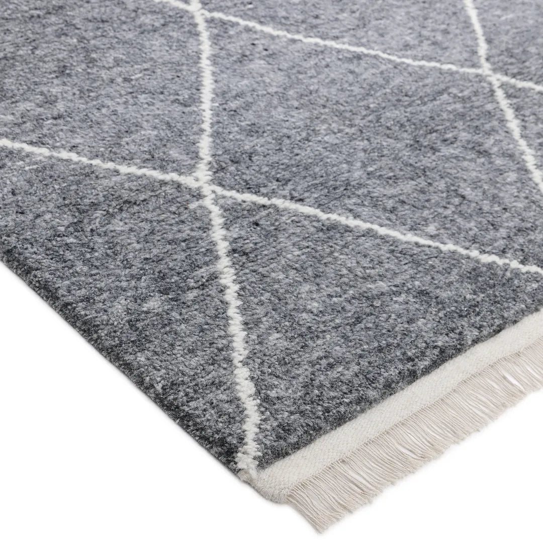 Solo Rugs - Wallis Hand-Knotted Bohemian Moroccan Area Rug -