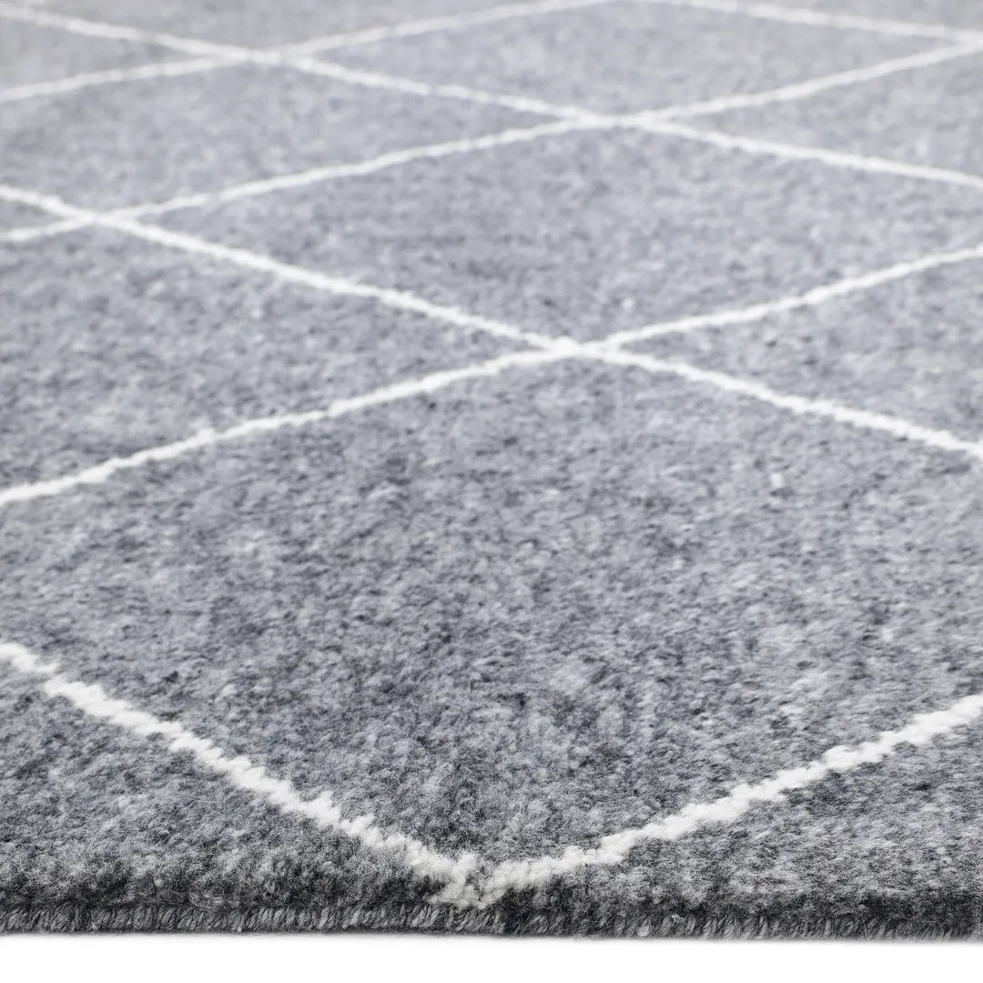 Solo Rugs - Wallis Hand-Knotted Bohemian Moroccan Area Rug -