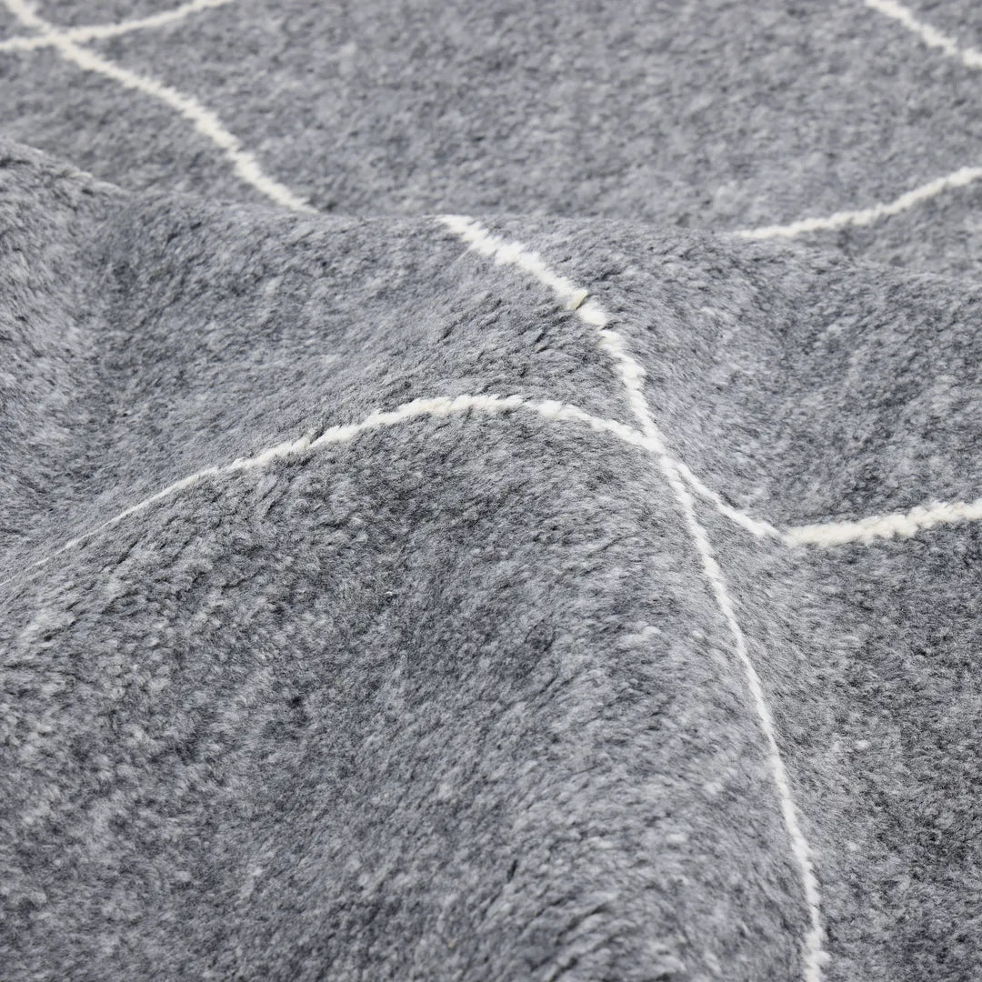 Solo Rugs - Wallis Hand-Knotted Bohemian Moroccan Area Rug -